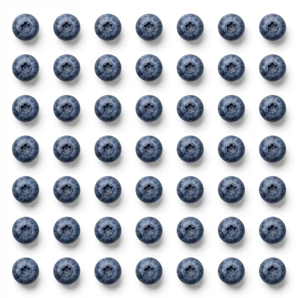 Freeze-dried blueberry