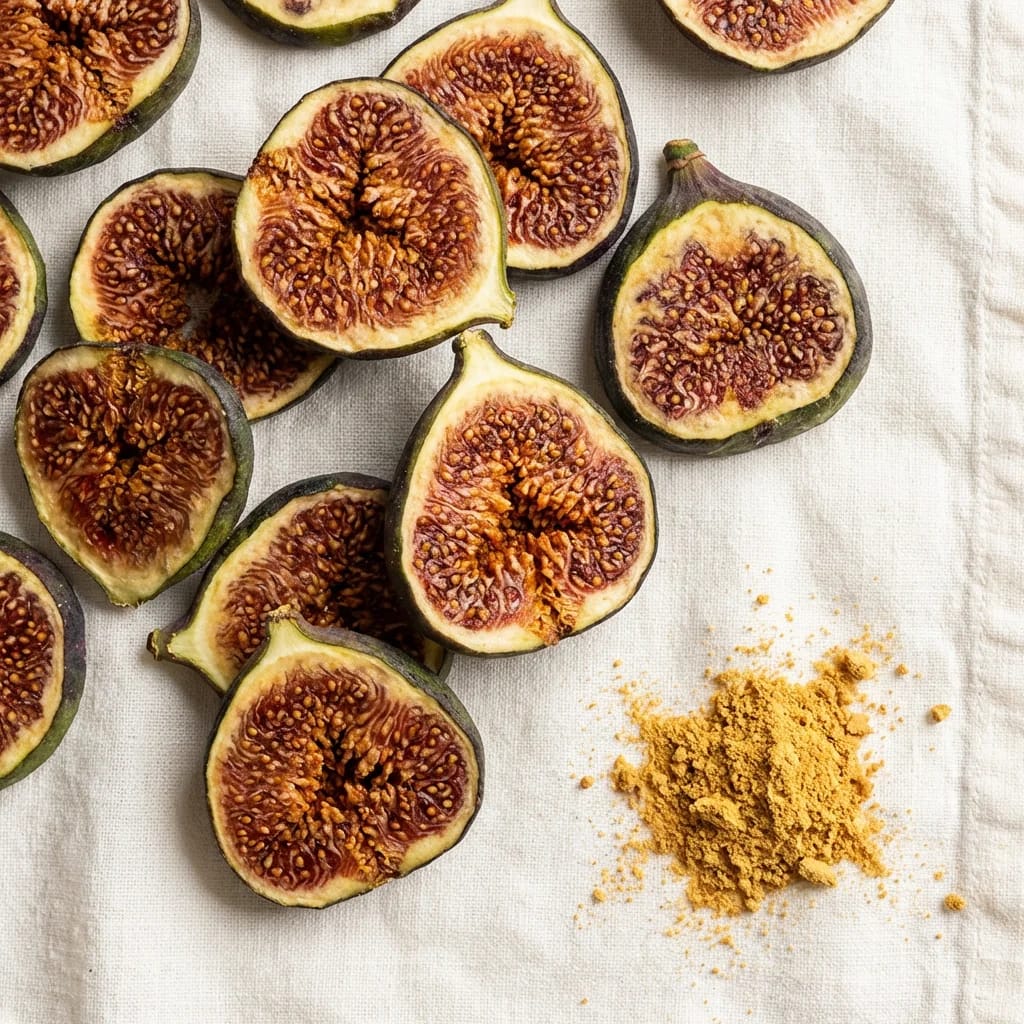 Freeze-dried fig