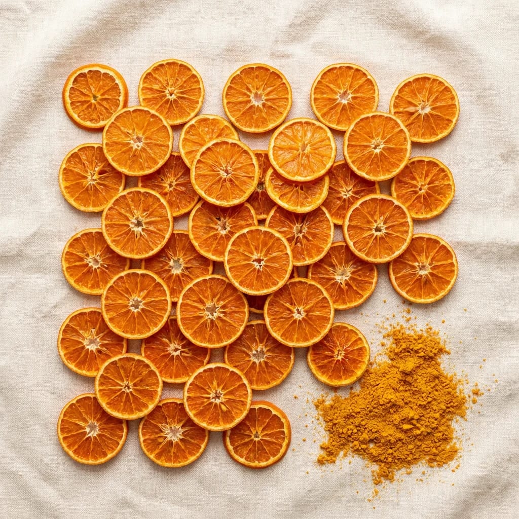 Freeze-dried mandarin